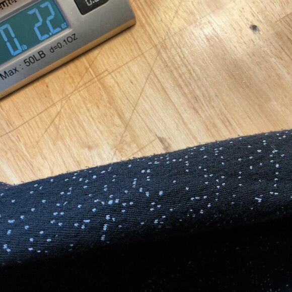 Moonlight Y & S Black White Long Sleeve Turtle Neck Stripe Pocket Patch Dress XL - Picture 8 of 8